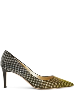 Giuseppe Zanotti 70mm Celie Crystal pumps - Black