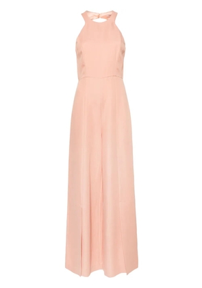TWINSET open-back wide-leg jumpsuit - Pink