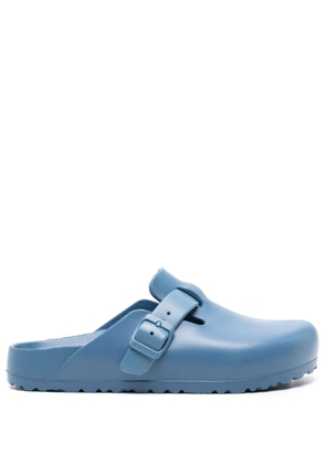 Birkenstock Boston buckled slippers - Blue