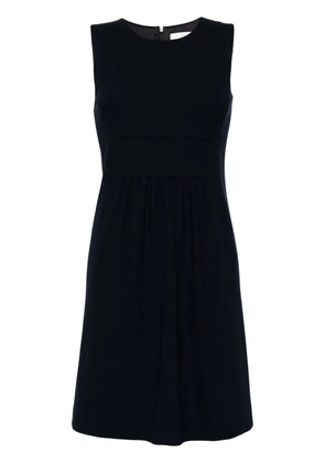 JANE Kendal wool-crepe shift dress - Blue