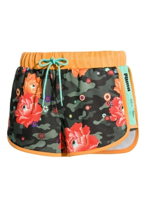 PUMA x Sue Tsai floral print shorts - Green