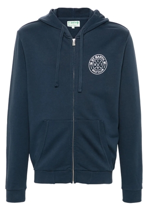 MC2 Saint Barth Danny zip-up hoodie - Blue