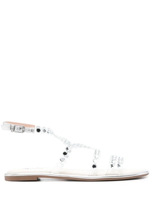 LIU JO crystal-embellished sandals - Silver