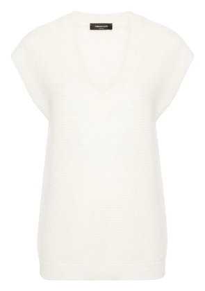 Fabiana Filippi V-neck knitted vest - Neutrals