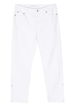 Michael Michael Kors cropped cotton jeans - White
