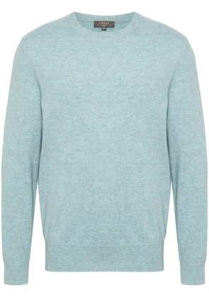 N.Peal Oxford organic-cotton jumper - Blue