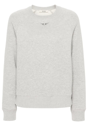 Zadig&Voltaire Upper mélange sweatshirt - Grey