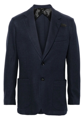 Brioni knitted blazer - Blue