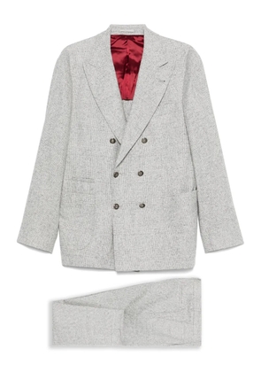 Brunello Cucinelli double-breasted blazer - Grey