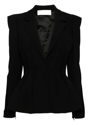 Elie Saab inverted dart blazer - Black