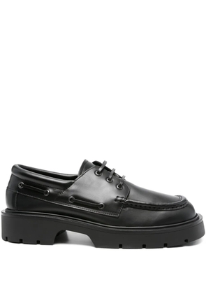 SANDRO lace-up platform derby shoes - Black