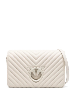 PINKO Love Click Classic cross body bag - Neutrals