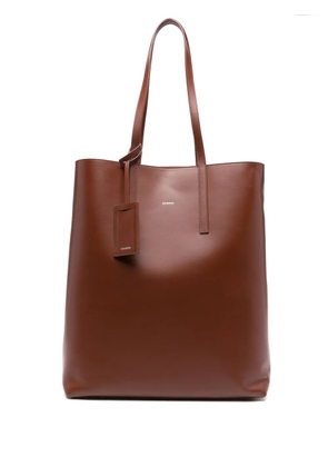 SANDRO leather tote bag - Brown