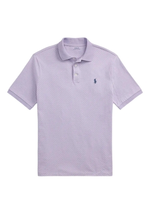 Polo Ralph Lauren textured polo shirt - Purple