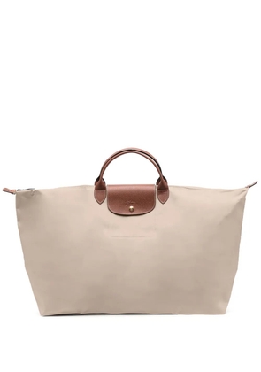 Longchamp extra large Le Pliage Original travel bag - Neutrals