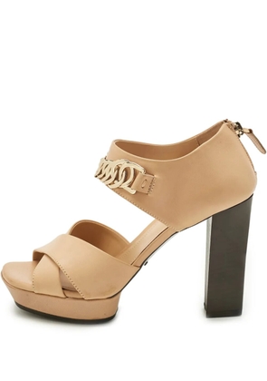 Tod's Vintage chain strap sandals - Neutrals