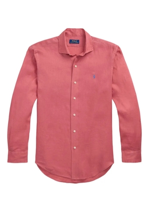 Polo Ralph Lauren linen button-up shirt - Pink