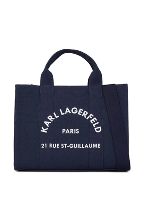 Karl Lagerfeld Rue St-Guillaume tote bag - Blue