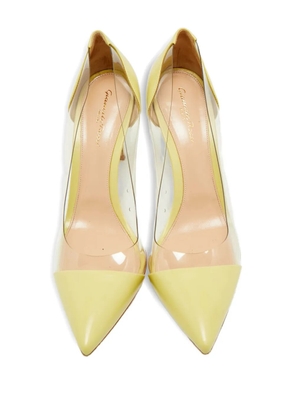 Gianvito Rossi Plexi pointed-toe pumps - Green