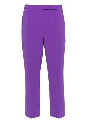 Theory high-waist slim-fit trousers - Purple
