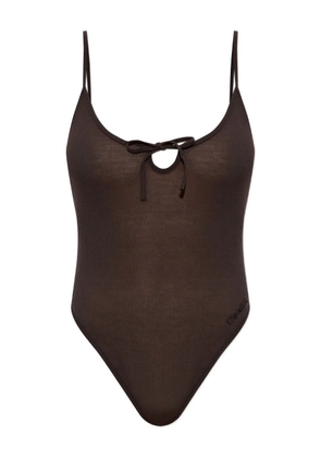 DSQUARED2 bow-detailing bodysuit - Brown