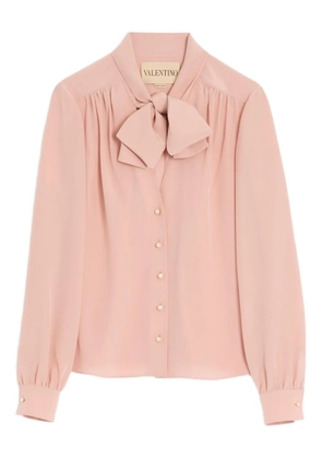 Valentino Garavani bow-detail shirt - Pink