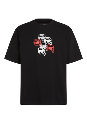 Karl Lagerfeld graphic short-sleeve T-shirt - Black