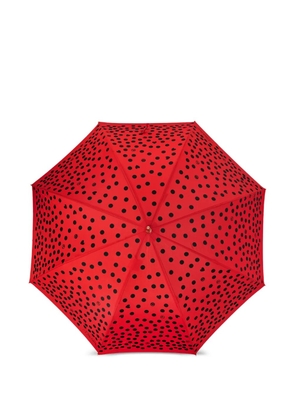 Moschino patterned umbrella - Red