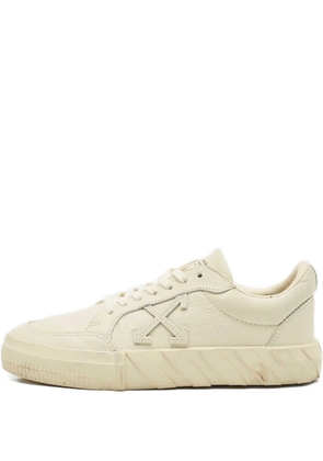 Off-White Pre-Owned leather low-top sneakers - Neutrals