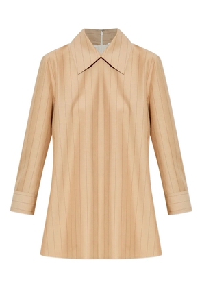 Jil Sander pinstriped blouse - Neutrals