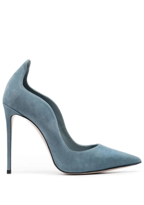 Le Silla Ivy scalloped pumps - Blue
