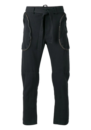 Faith Connexion straight-leg cargo trousers - Black