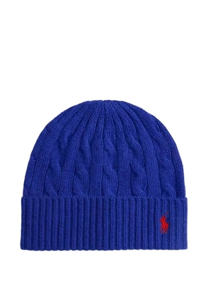 Polo Ralph Lauren cable-knit beanie - Blue