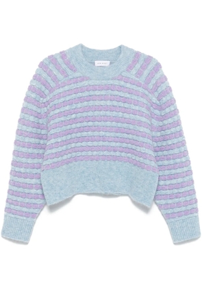 Mira Mikati bubble-knit sweater - Blue