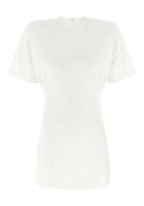 PINKO cotton mini dress - White