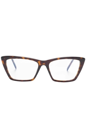 Saint Laurent Eyewear Mica glasses - Brown