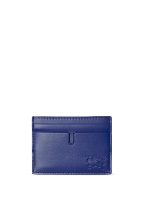 Burberry Equestrian Knight leather cardholder - Blue