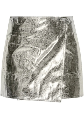 rag & bone Kyla mini skirt - Silver
