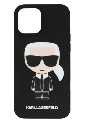 Karl Lagerfeld Ikonik iPhone 12 Pro Max case - Black