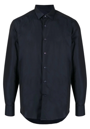 Lanvin spread-collar cotton shirt - Blue
