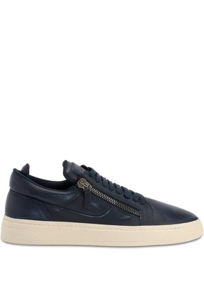 Giuseppe Zanotti GZ94 double-zip low-top sneakers - Blue