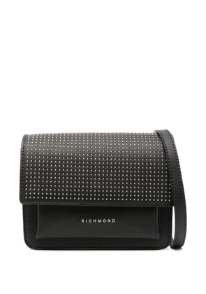 John Richmond stud-embellished cross body bag - Black