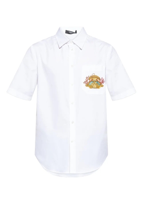 Versace logo-print shirt - White