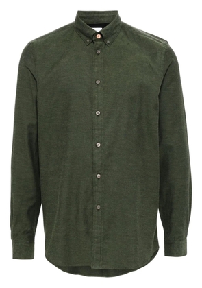 PS Paul Smith button-up cotton-blend shirt - Green