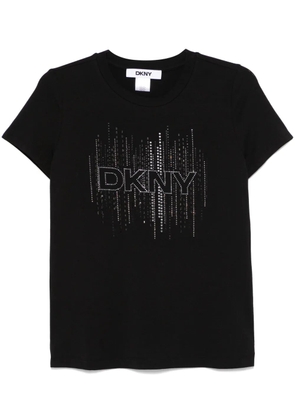 DKNY logo-embellished T-shirt - Black
