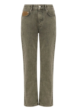 MOSCHINO JEANS flared cropped jeans - Grey