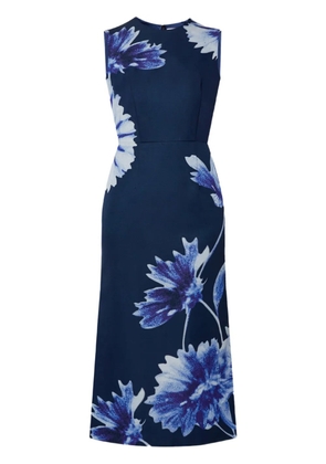 ERDEM sleeveless midi dress - Blue