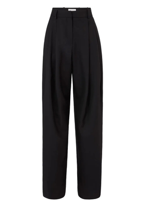 Nina Ricci pleated wide-leg trousers - Black