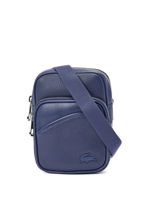 Lacoste small Angy leather shoulder bag - Blue