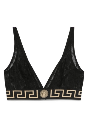 Versace Greca-border bralette - Black